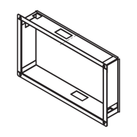 Fire accessories - Smoke extraction - Series Vents RM mounting frame
